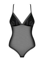 Erotyczne czarne body z siateczki sex alifini s/m - obrazek 6