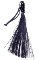 Bicz pejcz do chłosty silikonowy bdsm bondage 26cm - obrazek 5