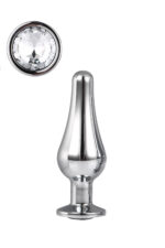 GLEAMING LOVE SILVER PLEASURE PLUG S - obrazek 3