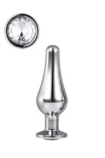 GLEAMING LOVE SILVER PLEASURE PLUG S - obrazek 4