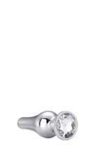 GLEAMING LOVE SILVER PLEASURE PLUG S - obrazek 7
