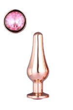 GLEAMING LOVE ROSE GOLD PLEASURE PLUG S - obrazek 4