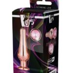 GLEAMING LOVE ROSE GOLD PLEASURE PLUG M
