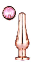 GLEAMING LOVE ROSE GOLD PLEASURE PLUG M - obrazek 3