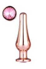 GLEAMING LOVE ROSE GOLD PLEASURE PLUG M - obrazek 4