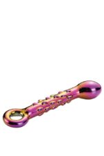 GLAMOUR GLASS RIBBED G-SPOT DILDO - obrazek 6