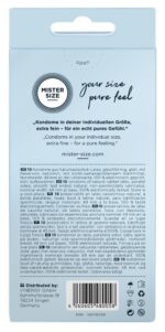 Mister Size 49mm pack of 10 - obrazek 6