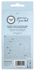 Dopasowane prezerwatywy mister size 57 mm 10szt - obrazek 7