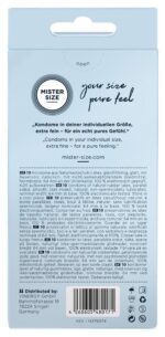 Mister Size 64mm pack of 10 - obrazek 7