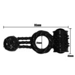 Pierścień erekcyjny na penisa wibrator stymulujący - obrazek 7