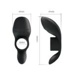 Pierścień na penisa nakładka wibrująca 7 trybów - obrazek 9