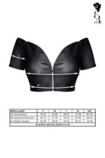 Bielizna - BRMARINA001 top czarny rozmiar L - obrazek 9