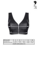 Bielizna - BRELISABETTA001 top czarny rozmiar L - obrazek 9