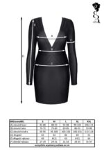 Bielizna - BRGIANNA001 sukienka czarna rozmiar S - obrazek 9