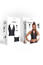 Bielizna - BRLUDMILA001 top czarny rozmiar S - obrazek 9