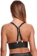 Bielizna - BRZITAI001 top czarny rozmiar XXL - obrazek 8