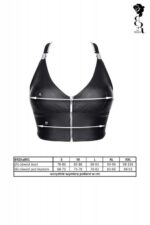 Bielizna - BRZITAI001 top czarny rozmiar XXL - obrazek 9