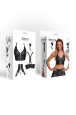 Bielizna - BRZITAI001 top czarny rozmiar XXL - obrazek 10