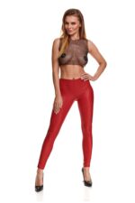 Bielizna - BRLIDIA001 legginsy czerwone rozmiar XXL - obrazek 4
