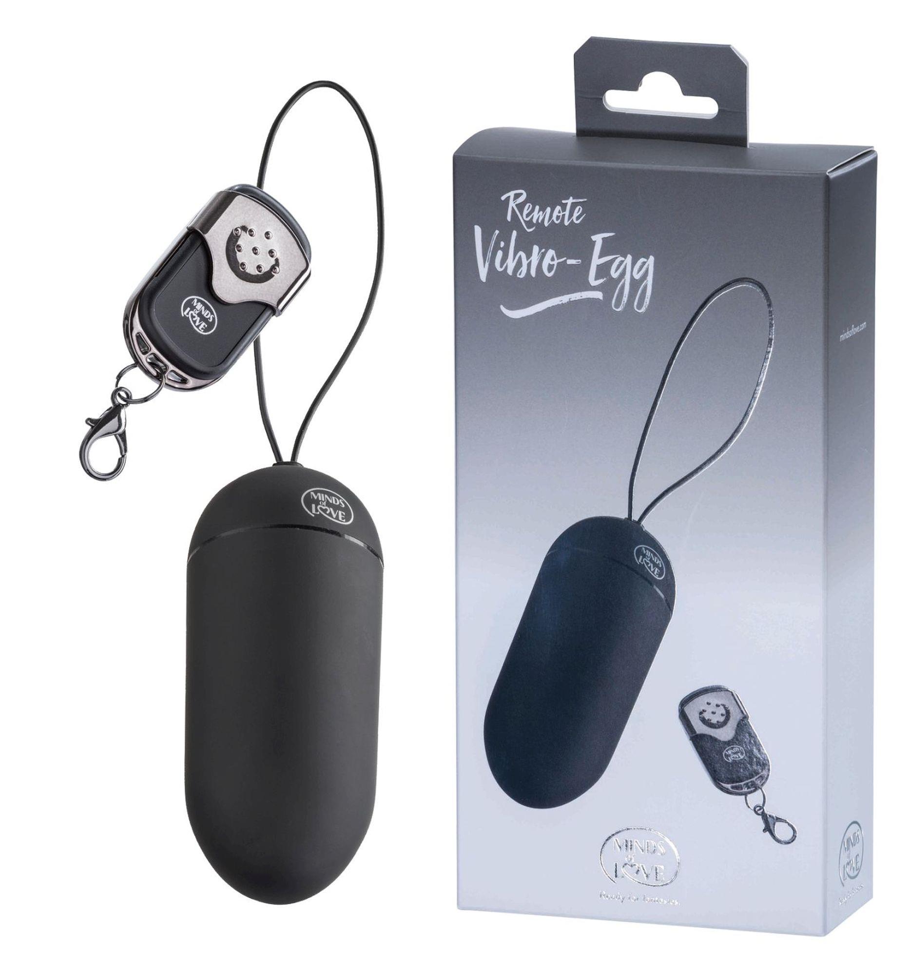 21072025687dd50f4df87.jpeg MINDS of LOVE Remote Vibro-Egg black - obrazek 1