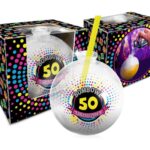 Urodzinowa szklanka bombka 400ml.Bombowa 50-tka