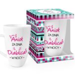 ALL ABOUT ME - kubek NBC wysoka baryłka 400ml. - Anioł za dnia