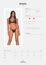 Komplet biustonosz stringi obsessive elisetta l/xl - obrazek 8