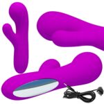 Wibrator królik łechtaczka punkt g 30 trybów 13cm - obrazek 3