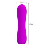 Wibrator mini klasyczny mały masażer 12 tryb 11cm - obrazek 6