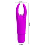 Masażer łechtaczki mini wibrator sex 12 trybów 9cm - obrazek 6