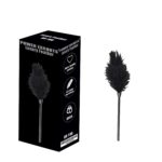 Luxury feather black