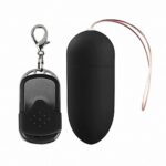 10 Speed Remote Vibrating Egg - Big - Black