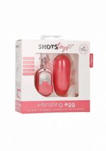 10 Speed Remote Vibrating Egg - Big - Pink - obrazek 3