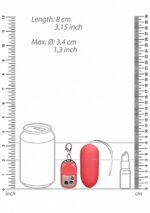 10 Speed Remote Vibrating Egg - Big - Pink - obrazek 4