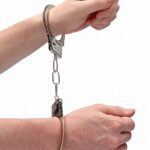 Kajdanki erotyczne metalowe klasyczne unisex bdsm