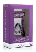 Adjustable Nipple Clamps - Purple - obrazek 3