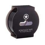 Non Sticky Bondage Tape - 17,5 Meter - Black