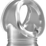 No.48 - Cockring with Ball Strap - Translucent