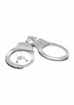 Kajdanki klasyczne metalowe stalowe bdsm bondage - obrazek 4