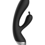 E-Stimulation Rabbit Vibrator - Black