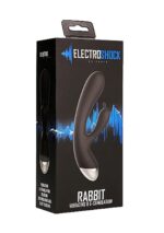 E-Stimulation Rabbit Vibrator - Black - obrazek 3