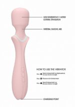 Loveline - Massage Wand - Jiggle - Pink - obrazek 10