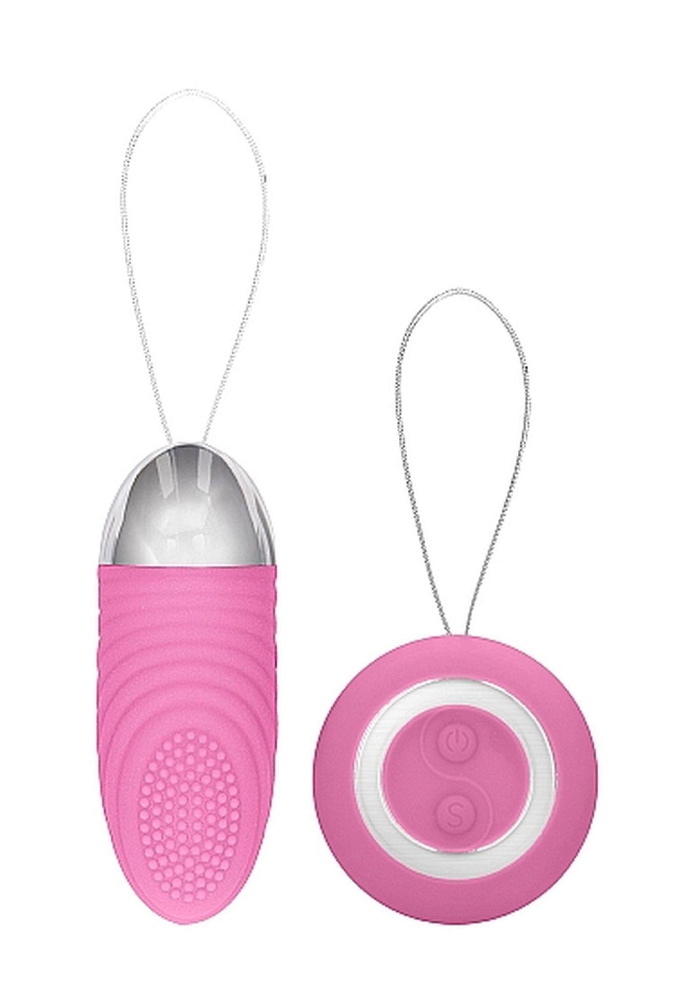21072025687ea6080d04a.jpeg Ethan - Rechargeable Remote Control Vibrating Egg - Pink - obrazek 1