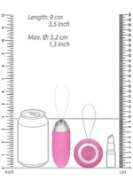 Ethan - Rechargeable Remote Control Vibrating Egg - Pink - obrazek 4