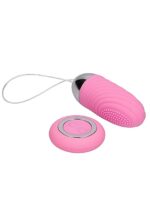 Ethan - Rechargeable Remote Control Vibrating Egg - Pink - obrazek 5