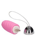 Ethan - Rechargeable Remote Control Vibrating Egg - Pink - obrazek 6