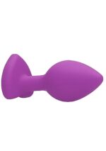 Diamond Heart Butt Plug - Regular - Purple - obrazek 8