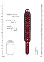 Luxury Hand Cuffs - Burgundy - obrazek 5