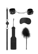 Zestaw BDSM Introductory Bondage Kit #4 - Black - obrazek 3