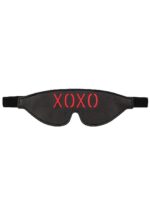 Ouch! Blindfold - XOXO - Black - obrazek 4